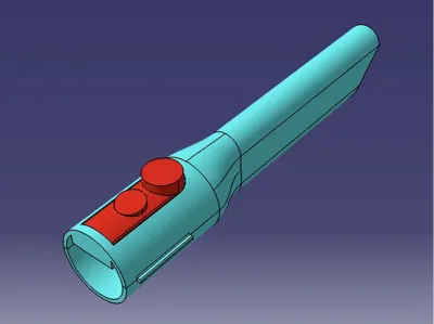 Dyson Nozzle Button Split Version