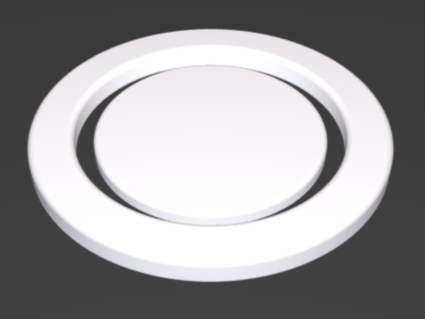 Pottery Base Foot Ring Tool (Customizable)