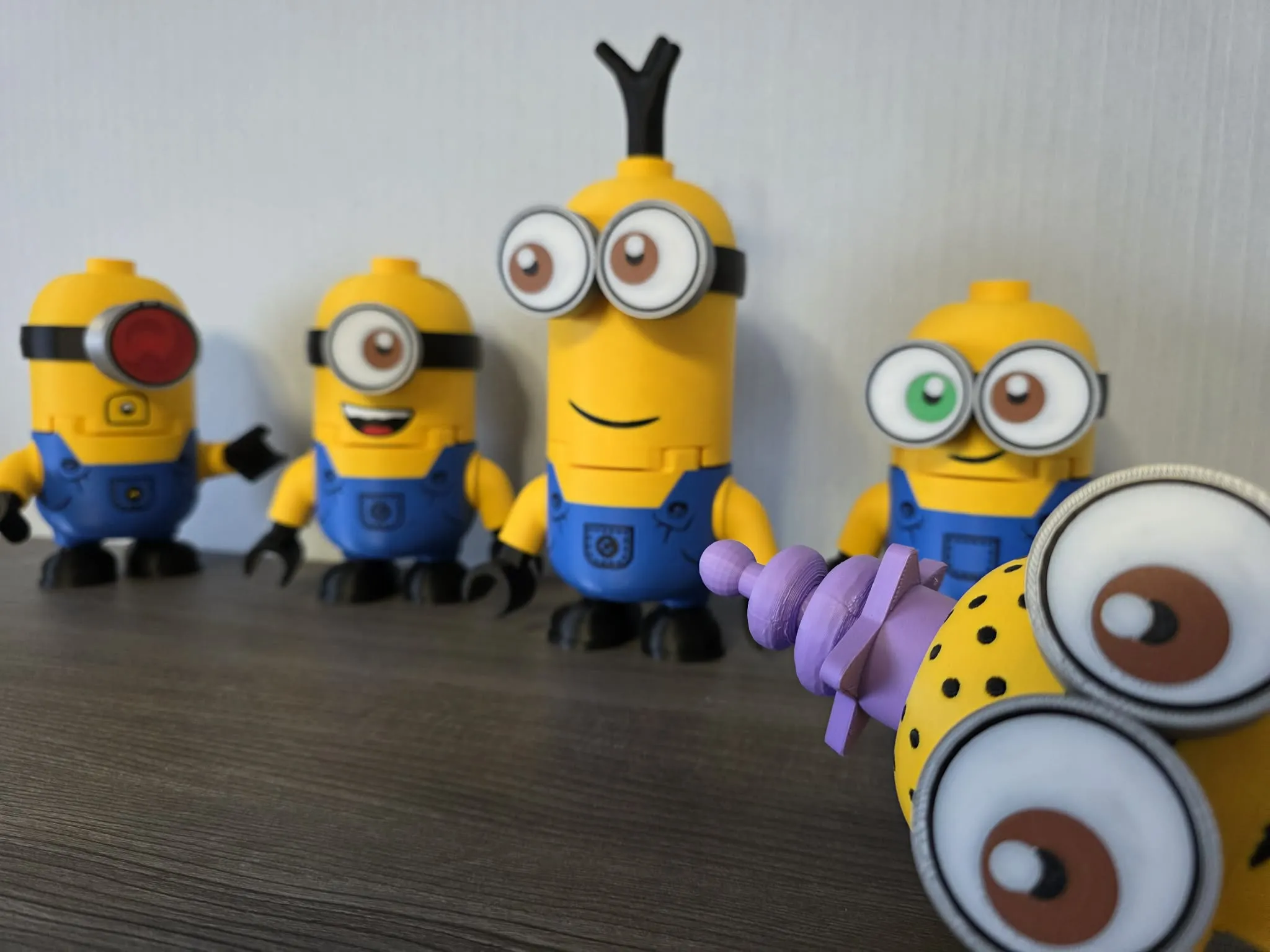 Minion Kevin - Despicable Me - 500% ~25cm BigBrick - Free 3D Print ...