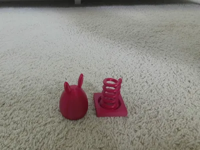 flying / jumping bunny