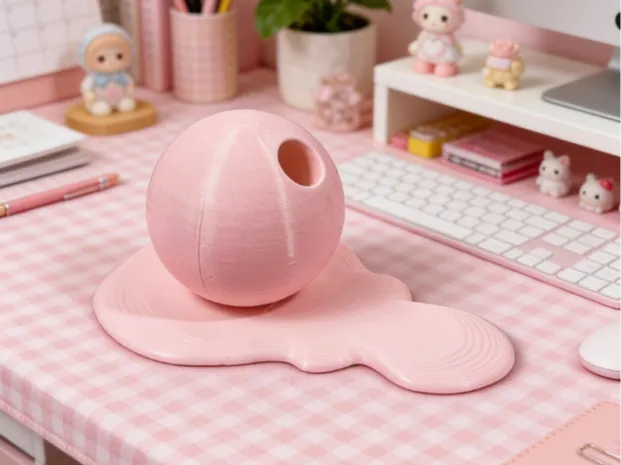 苹果笔糖果笔筒 