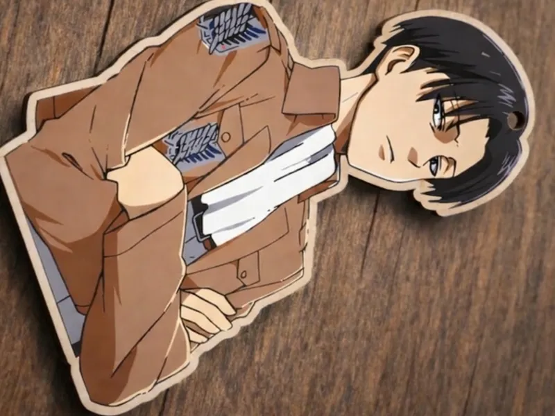 Attack on Titan Levi Ackerman Keychain