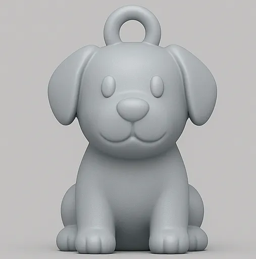 Dog Keychain - Free 3D Print Model - MakerWorld