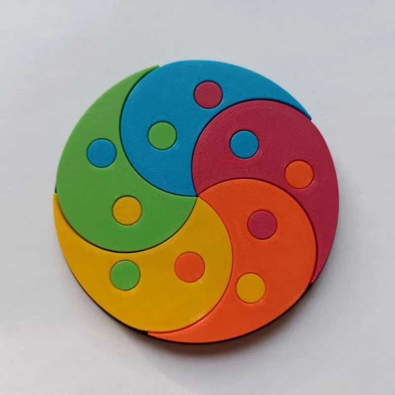 Yin Yang X5 Puzzle V2.0