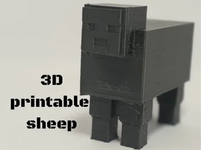 3D printable sheep