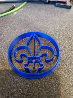Scout cookie cutter.