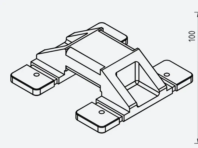 Bambulab A1 Filament Holder Holder