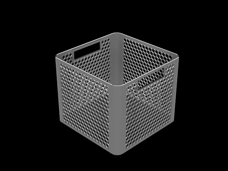 Large Hexagonal Storage Basket