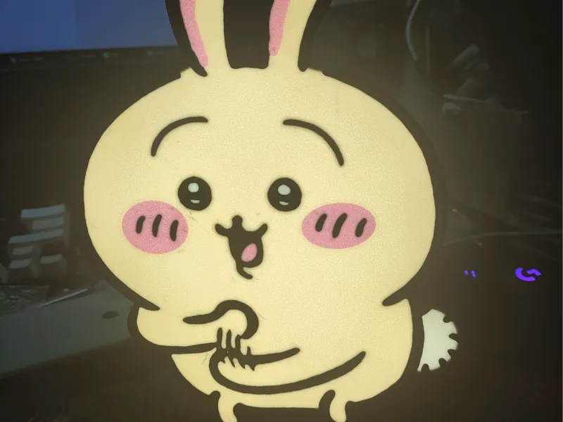 乌萨奇花手灯箱