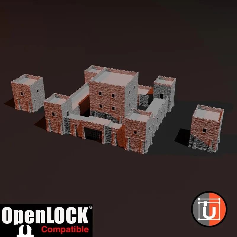 Expansion 1 for Modular Medieval Stone Castle!