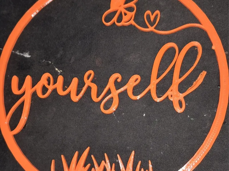 BEE Yourself Schild