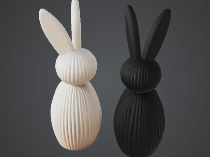 Minimalisticher Oster Hase