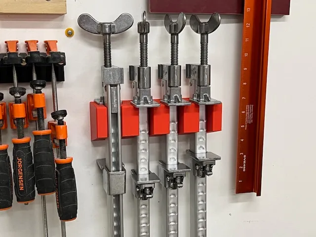 Dubuque Aluminum Bar Clamp Rack - Free 3D Print Model - MakerWorld