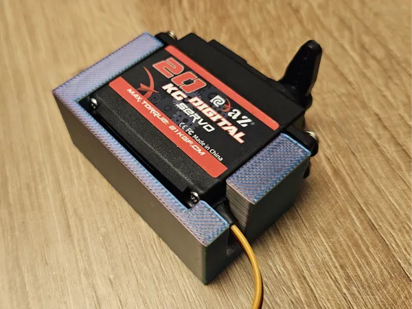 Boîtier de protection pour servomoteur