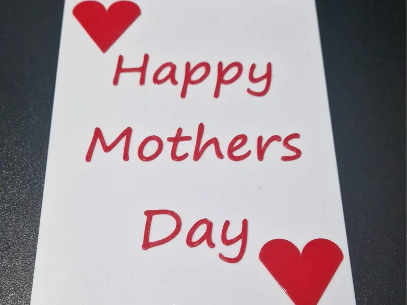 "Happy Mothers Day"  Card A5