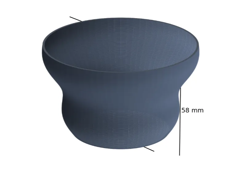 17cm (6,5 inch) TPU  automotive  speaker Baffle