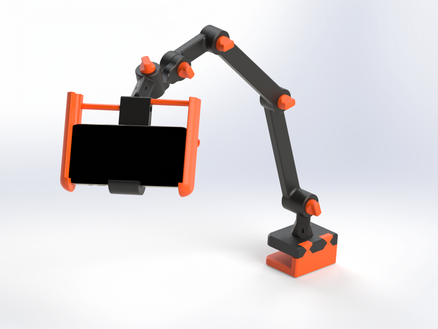 Twist Lock Modular Articulated Arm (100% Printed)