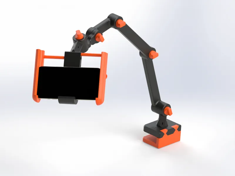 Twist Lock Modular Articulated Arm (100% Printed)