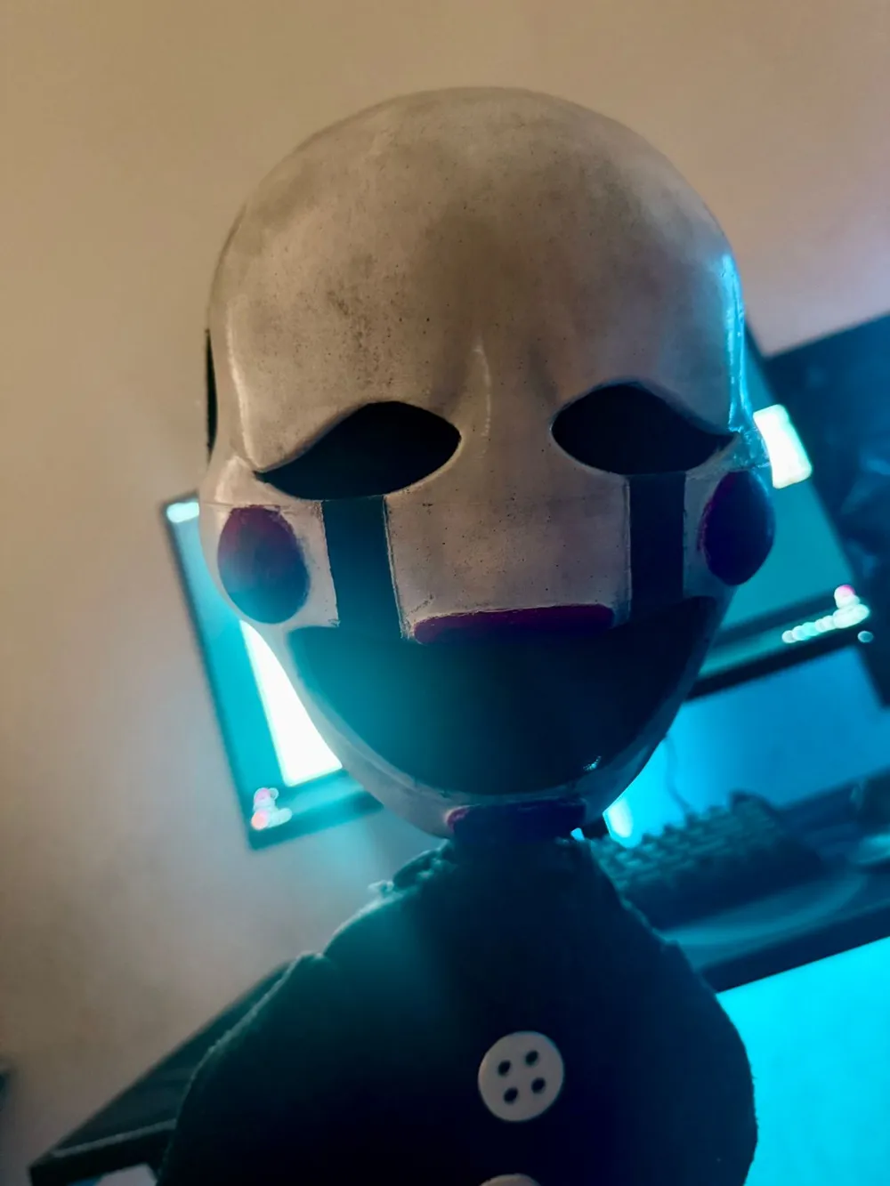 The FNAF Movie Puppet/Marionette Mask - Free 3D Print Model - MakerWorld