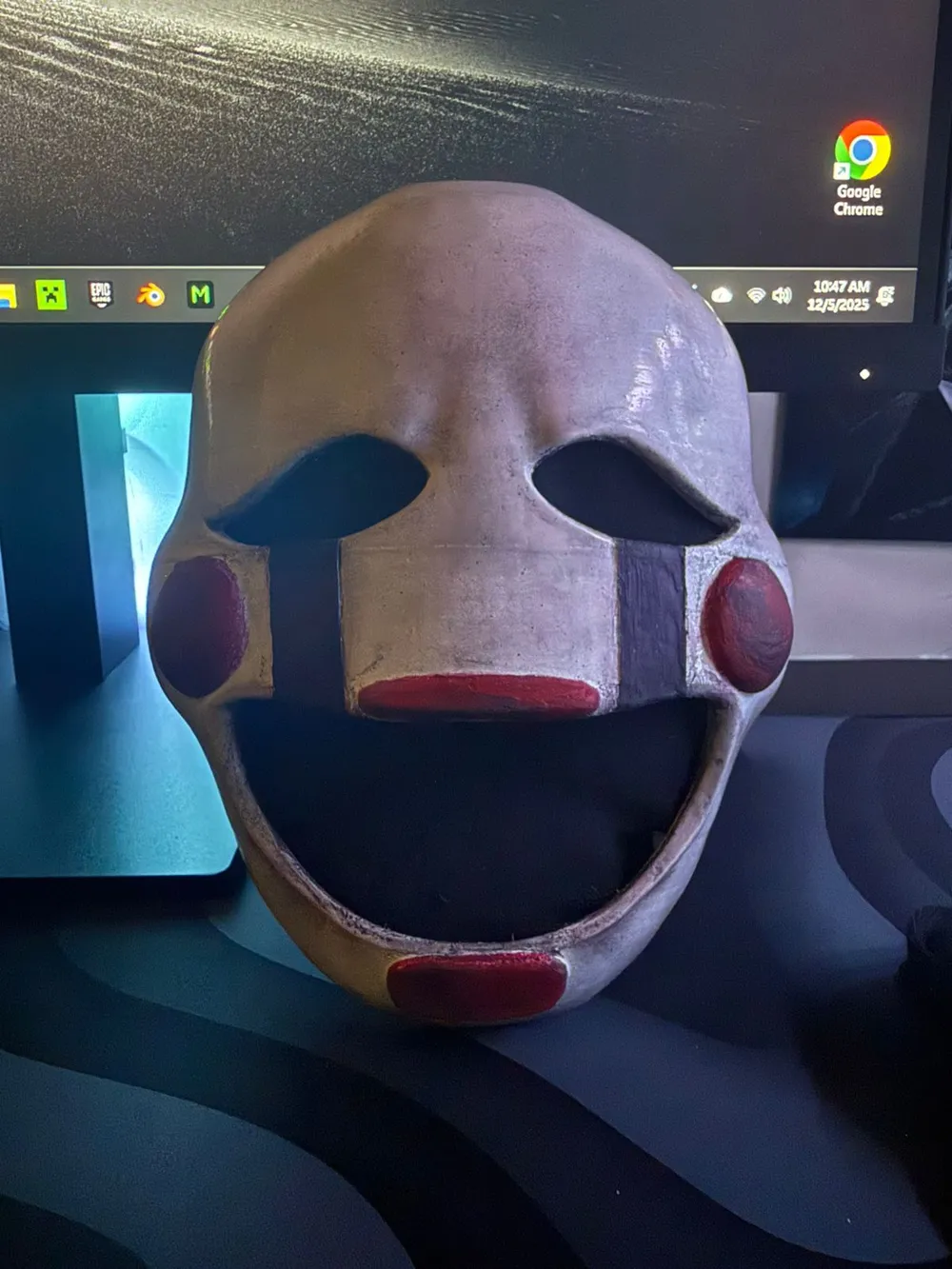 The FNAF Movie Puppet/Marionette Mask - Free 3D Print Model - MakerWorld