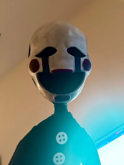 The FNAF Movie Puppet/Marionette Mask - Free 3D Print Model - MakerWorld
