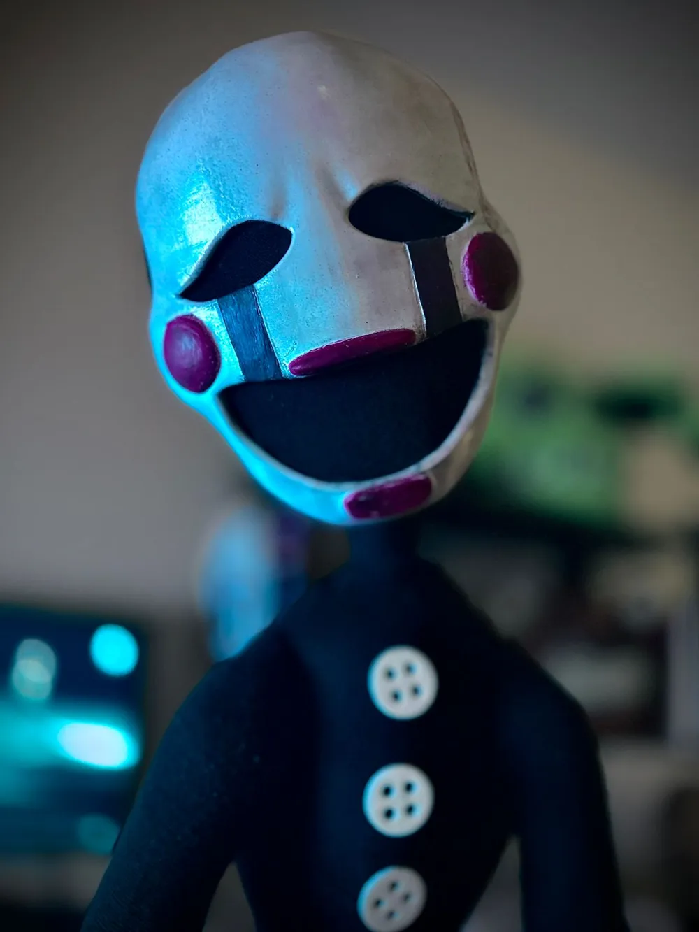 The FNAF Movie Puppet/Marionette Mask - Free 3D Print Model - MakerWorld