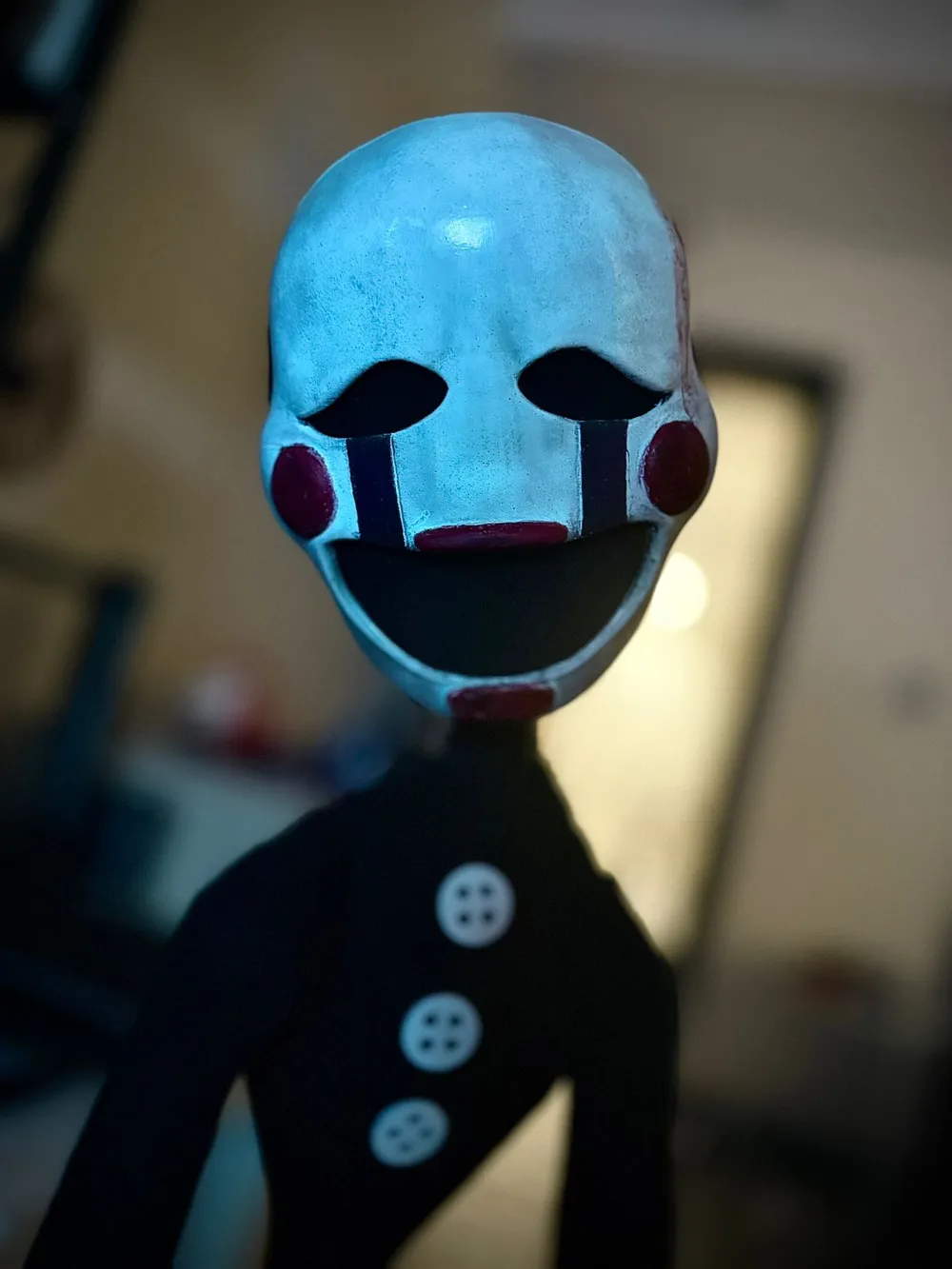 The FNAF Movie Puppet/Marionette Mask - Free 3D Print Model - MakerWorld