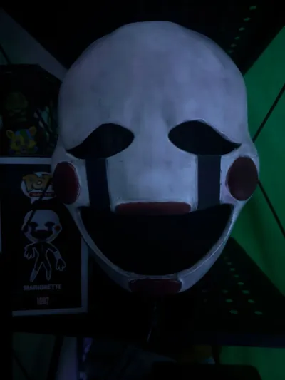 The FNAF Movie Puppet/Marionette Mask - Free 3D Print Model - MakerWorld