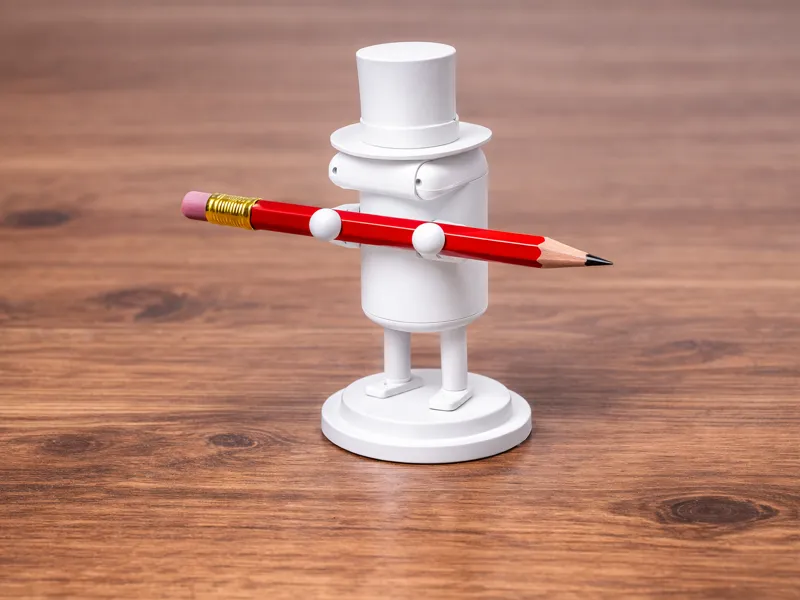 Goofy goober pencil holder's top hat
