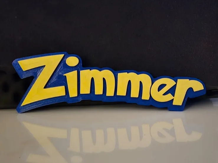 Schriftzug Zimmer im Pokemon stil