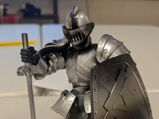 Mini 13 action figure w/ knight armor
