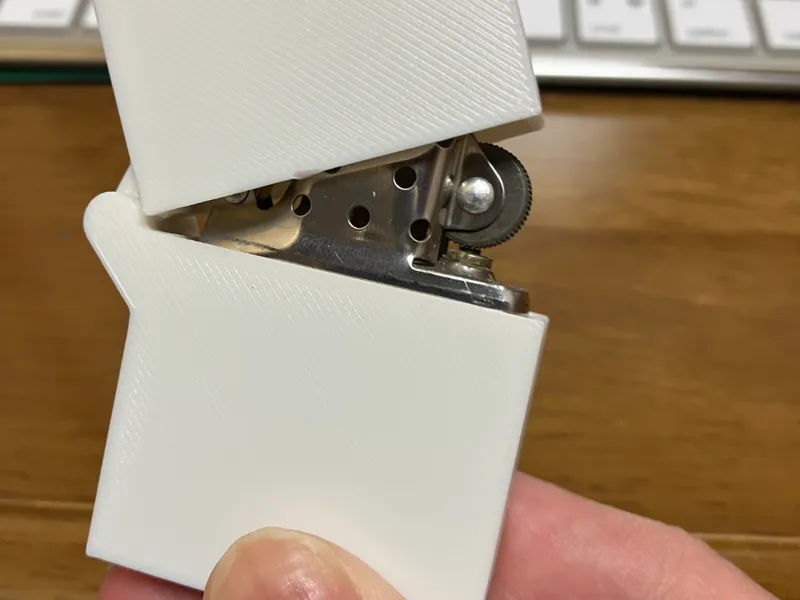 Zippo-style lighter case