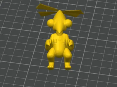 Yellow - Rainbow Friends Mini Figure