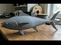 Statuette de thon albacore — photo 1