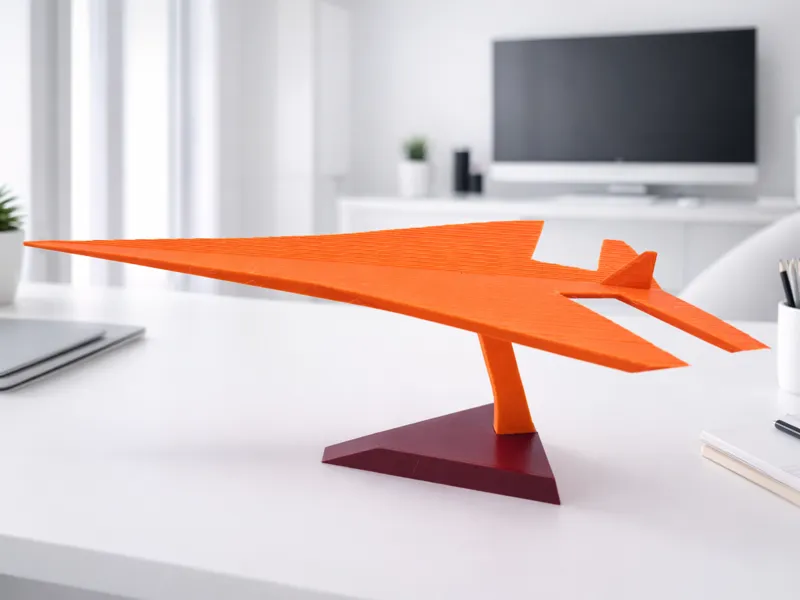 Paper Plane Ornament