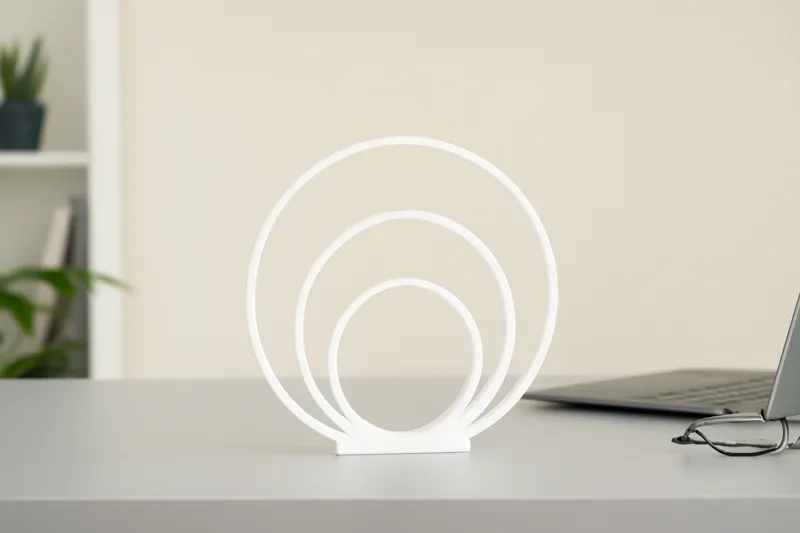 Traversal - Geometric Concentric Circle Ornament