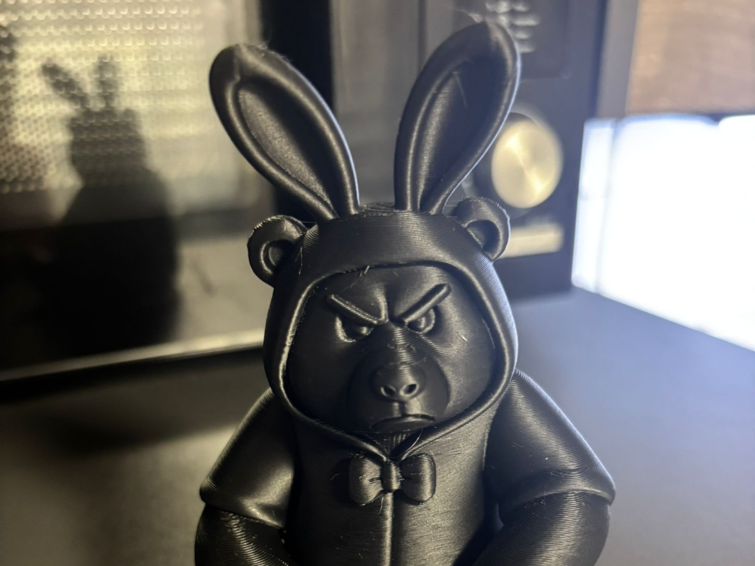 Angry Easter Bunny Bear  Cute but Grumpy Easter 