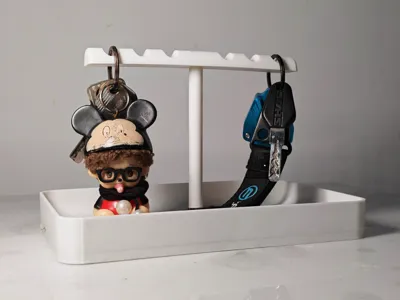 Key Hook Tray