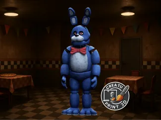 Bonnie Five Nights at Freddy’s 3D Printable Model