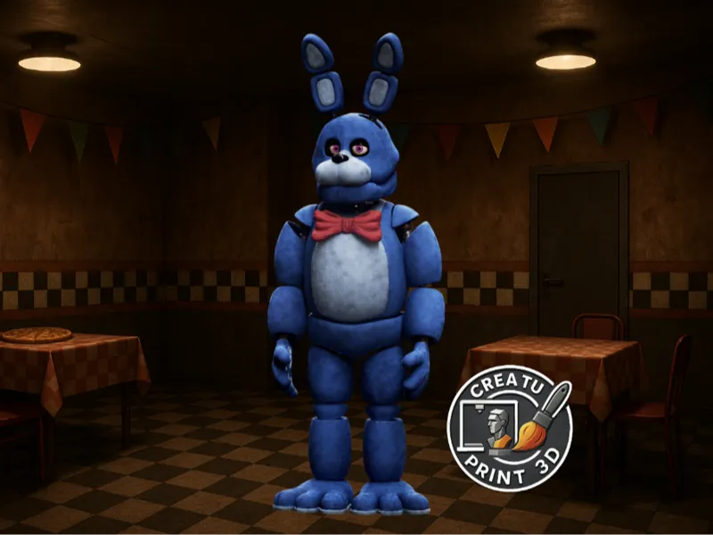 Bonnie Five Nights at Freddy’s 3D Printable Model
