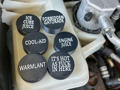 Coolant Overflow Tank Cap Cover