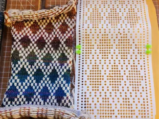 Knitting Machine Punch Card