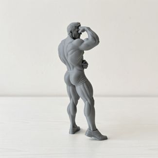 Bodybuilder Sculpture
