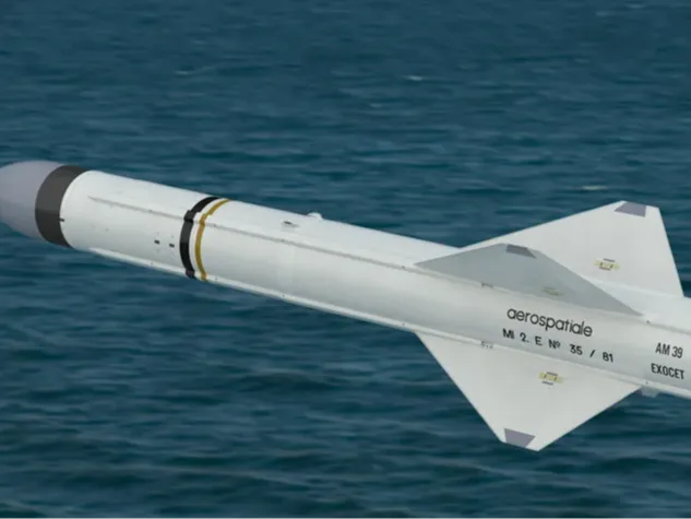 AM39 Exocet MISSILE FULL SIZE