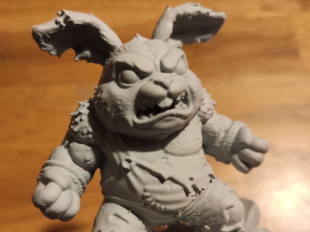 Osterhase Hase Easter Bunny angry