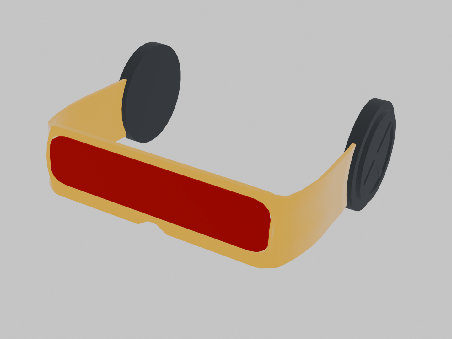 Generic Cyclops Visor - Chestnut3D