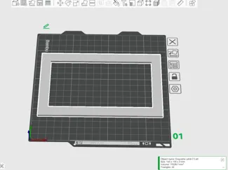 wall plate frame for outlet