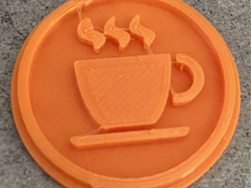 Coffee Token - Jeton pour Boisson Chaude