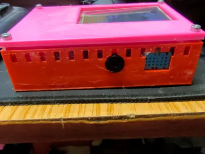 Arduino Mega + TFT Clock Case (Parametric)