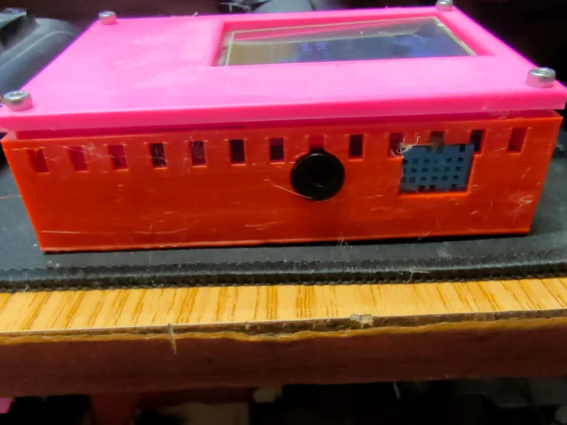 Carcasa Reloj Arduino Mega + TFT (Paramétrica)